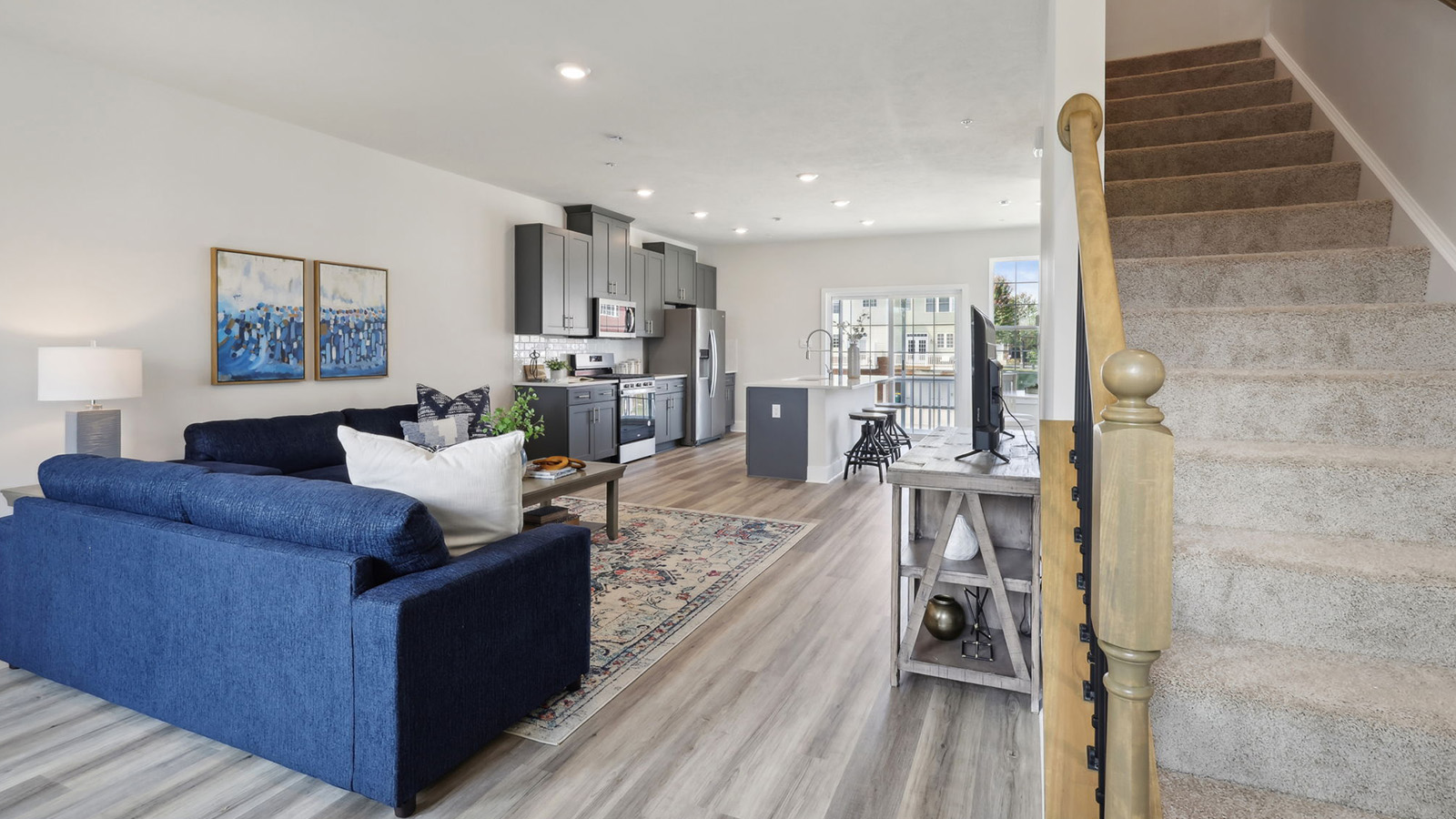 Entry into open space living