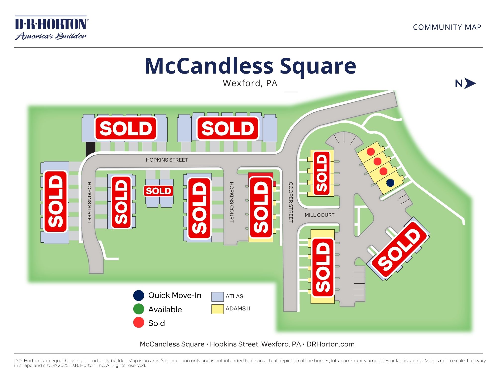 Static Lot Map