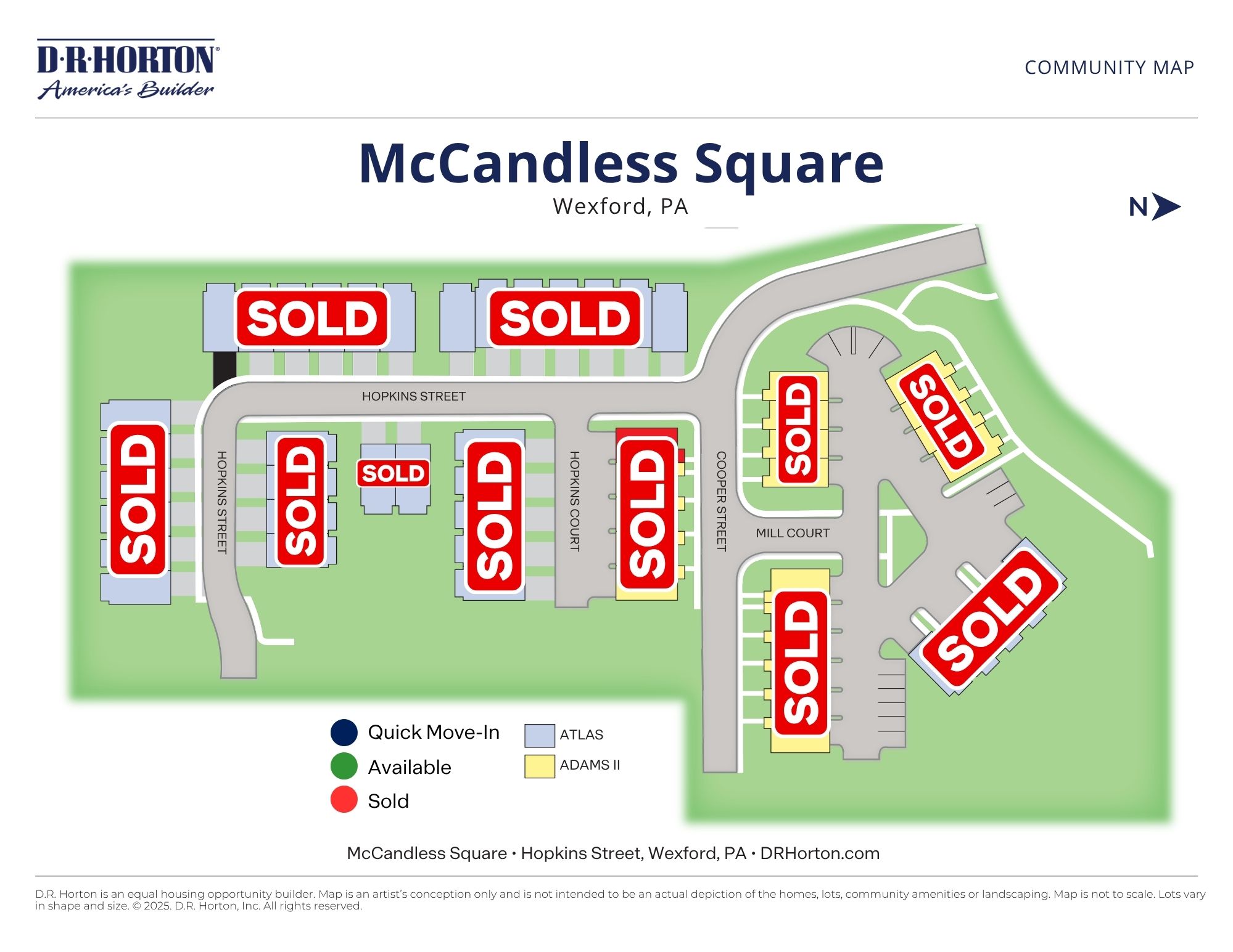 Static Lot Map