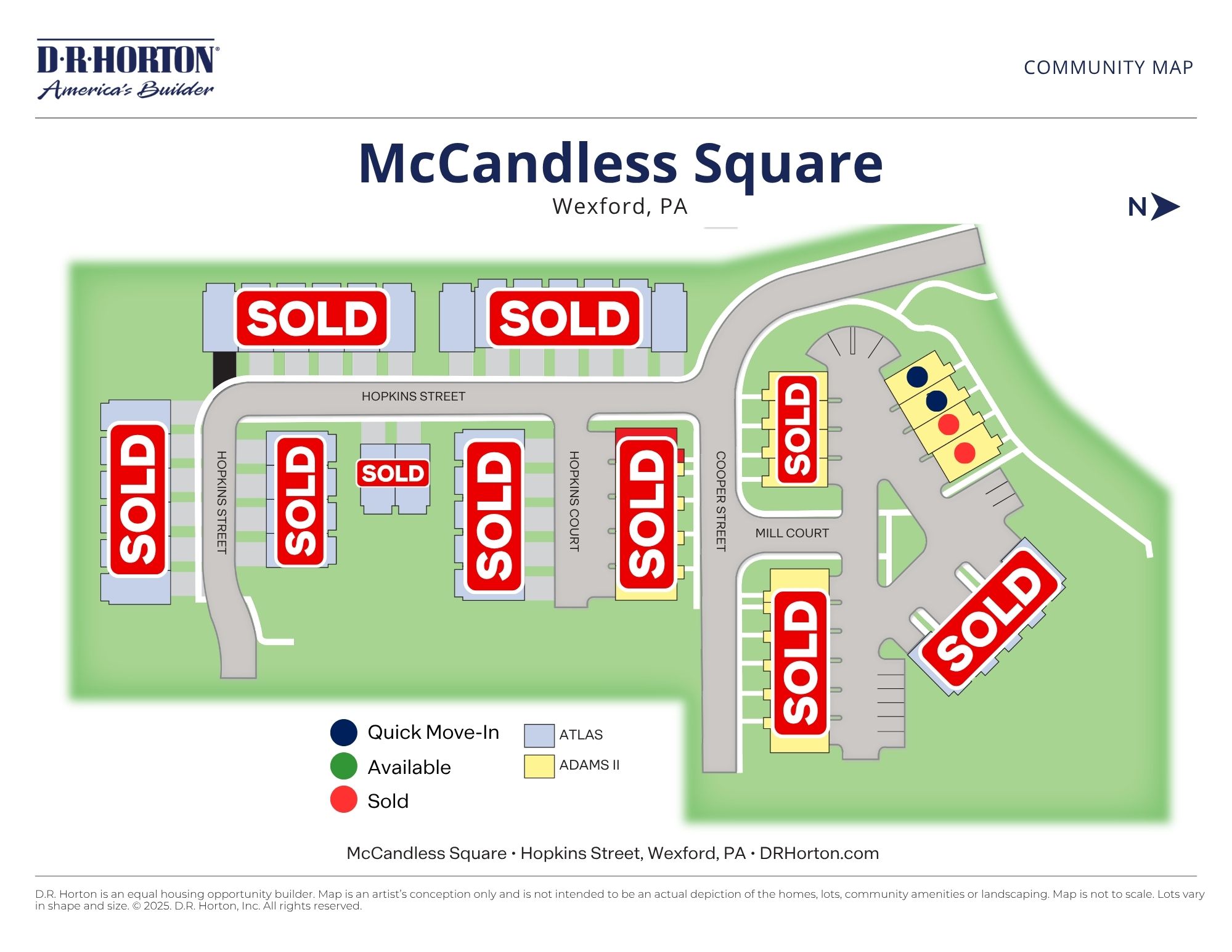 Static Lot Map
