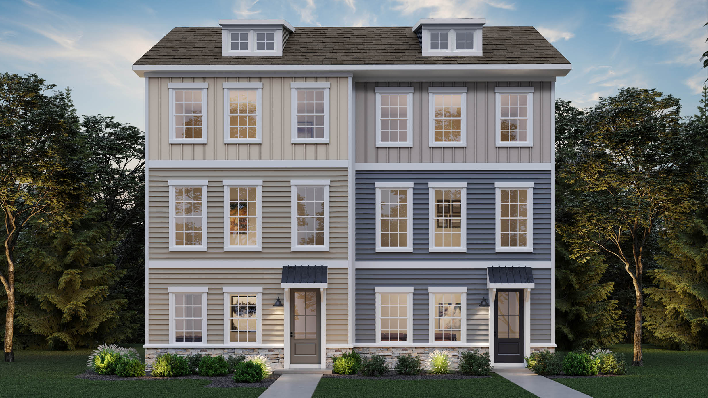 Floor Plan in Newbury Highlands Bridgeville, PA D.R. Horton