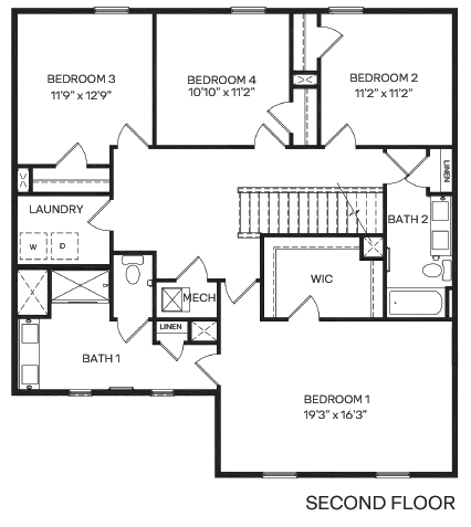 second floor