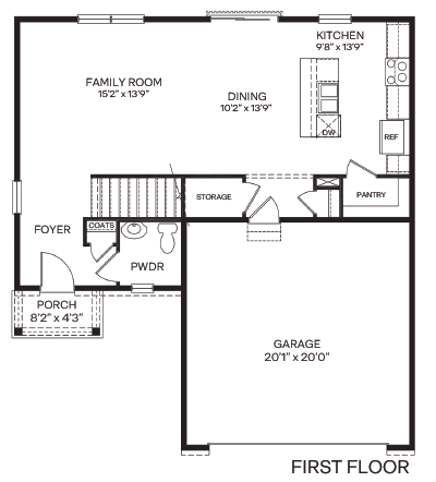 first floor