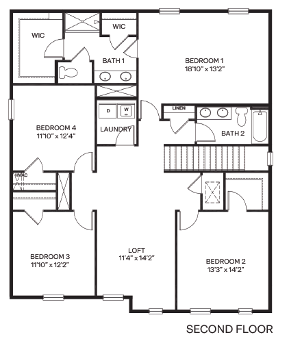 second floor