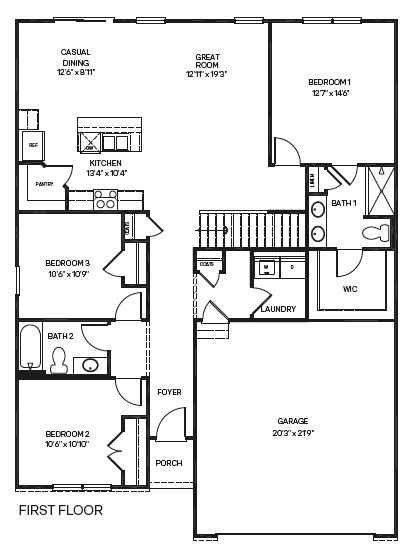 first floor