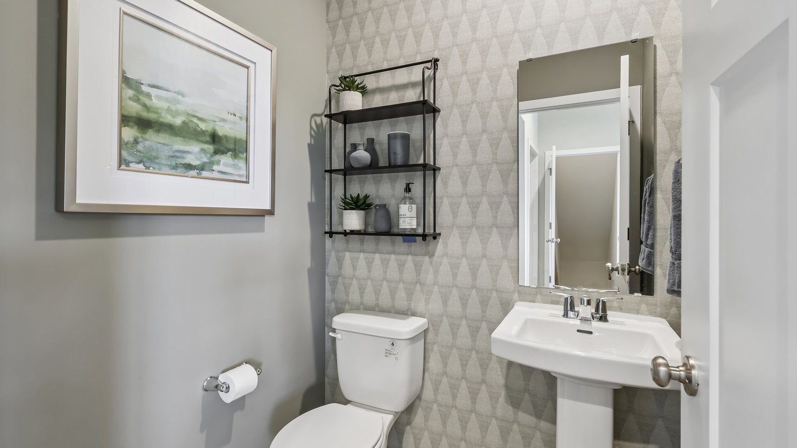 Half bath on main level