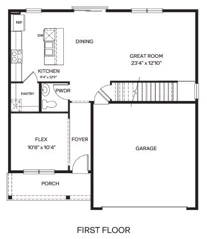 first floor