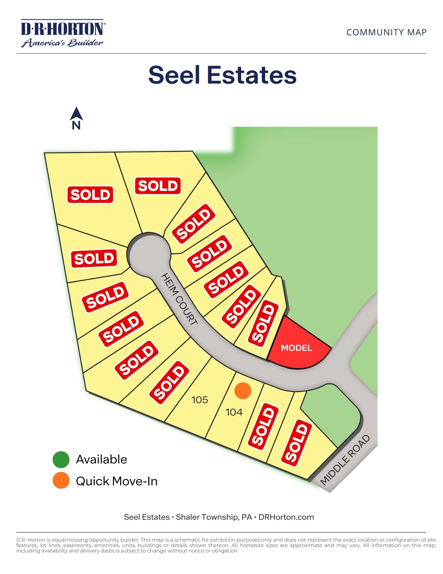 Static Lot Map