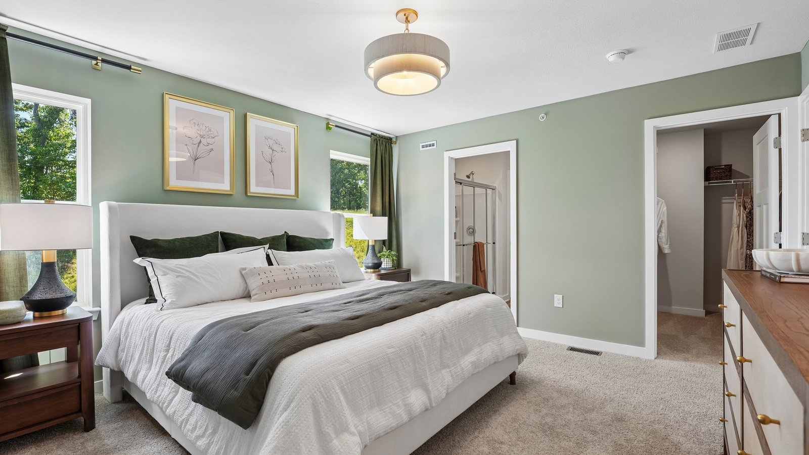 Primary bedroom suite