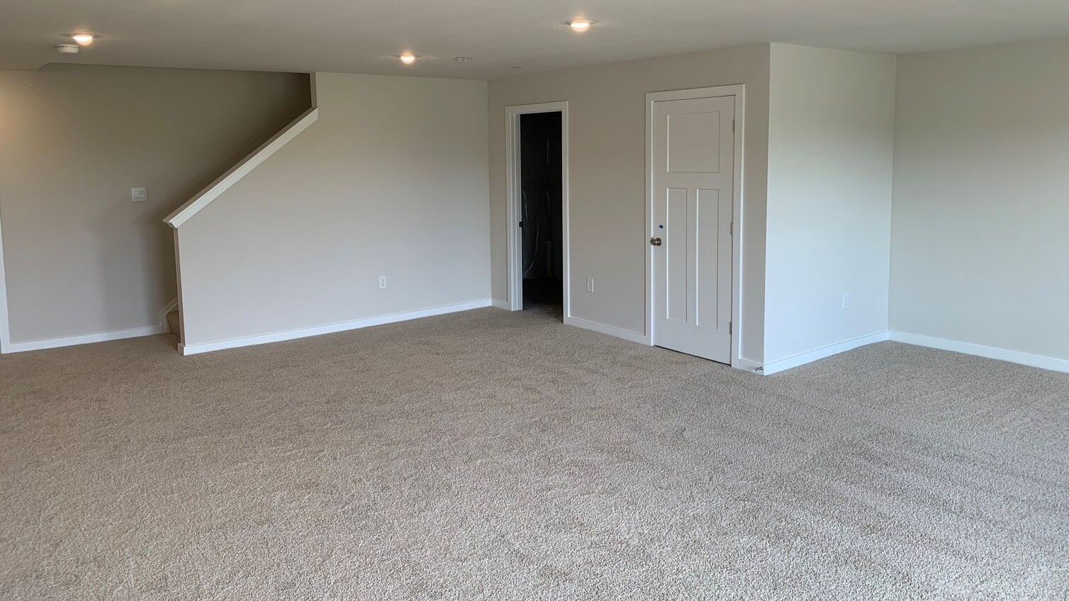 Finished lower level