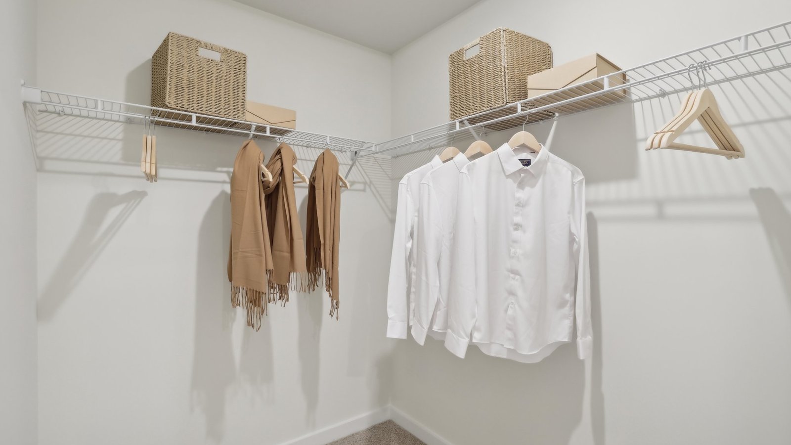 Primary walk-in closet