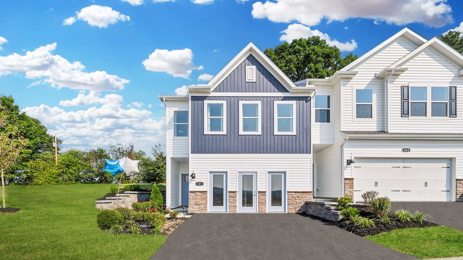 Exterior of Andrew floorplan