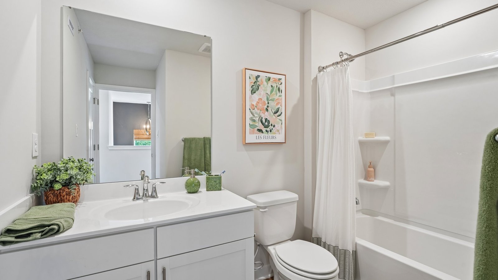 Secondary bathroom