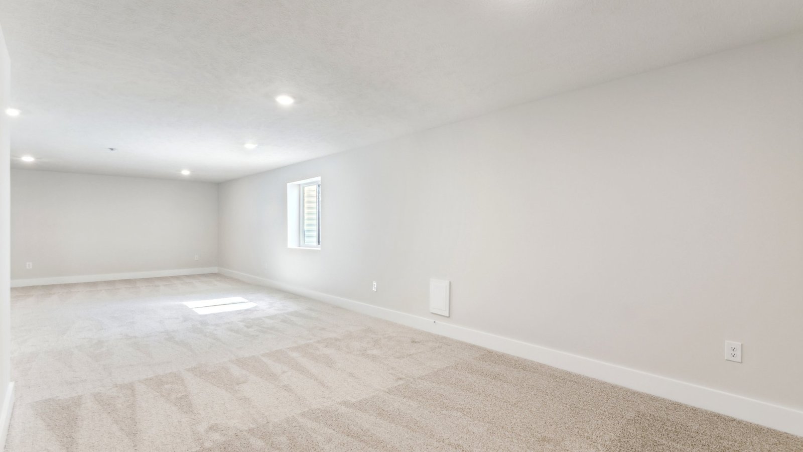 Finished lower level