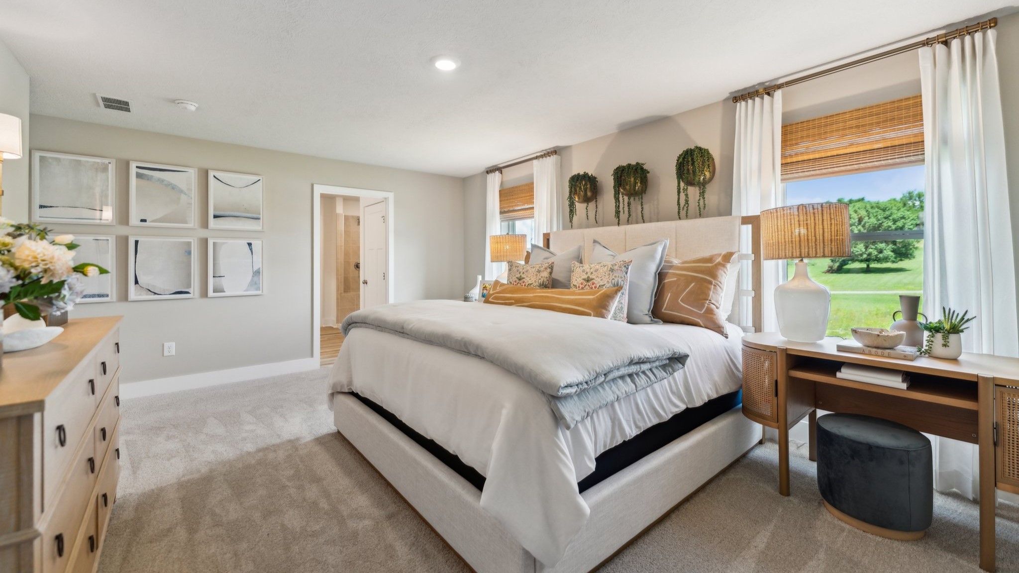 Primary bedroom with ensuite