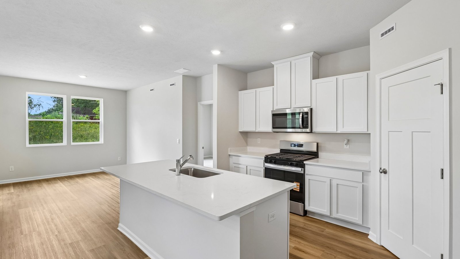 Kitchen with pantry