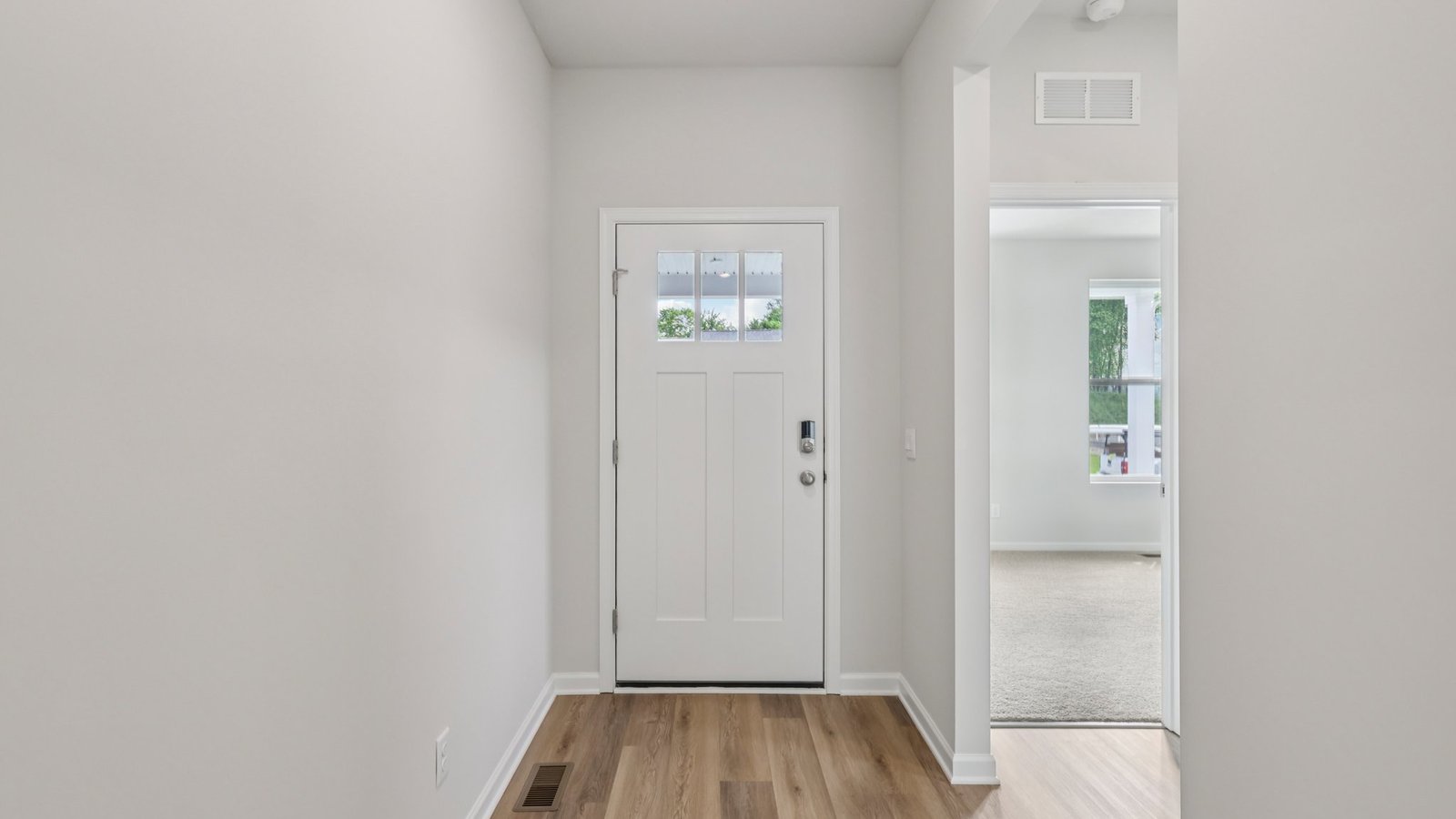 Entry way into house