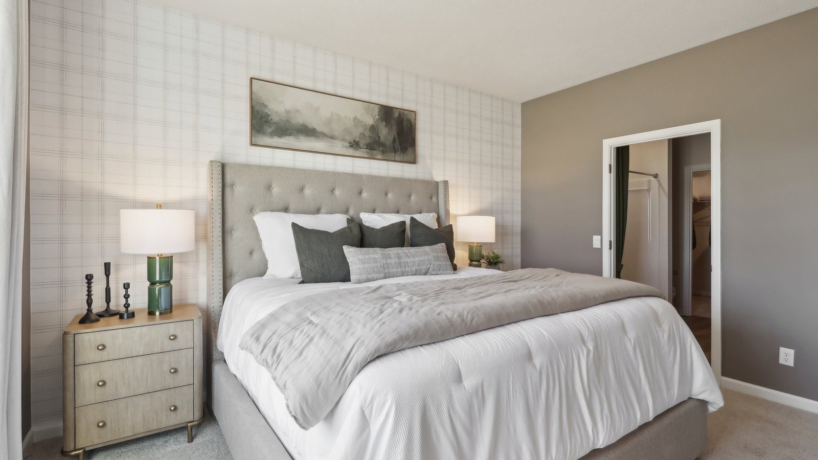 Primary bedroom with ensuite