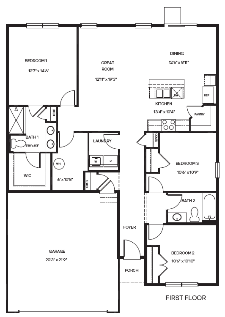 first floor