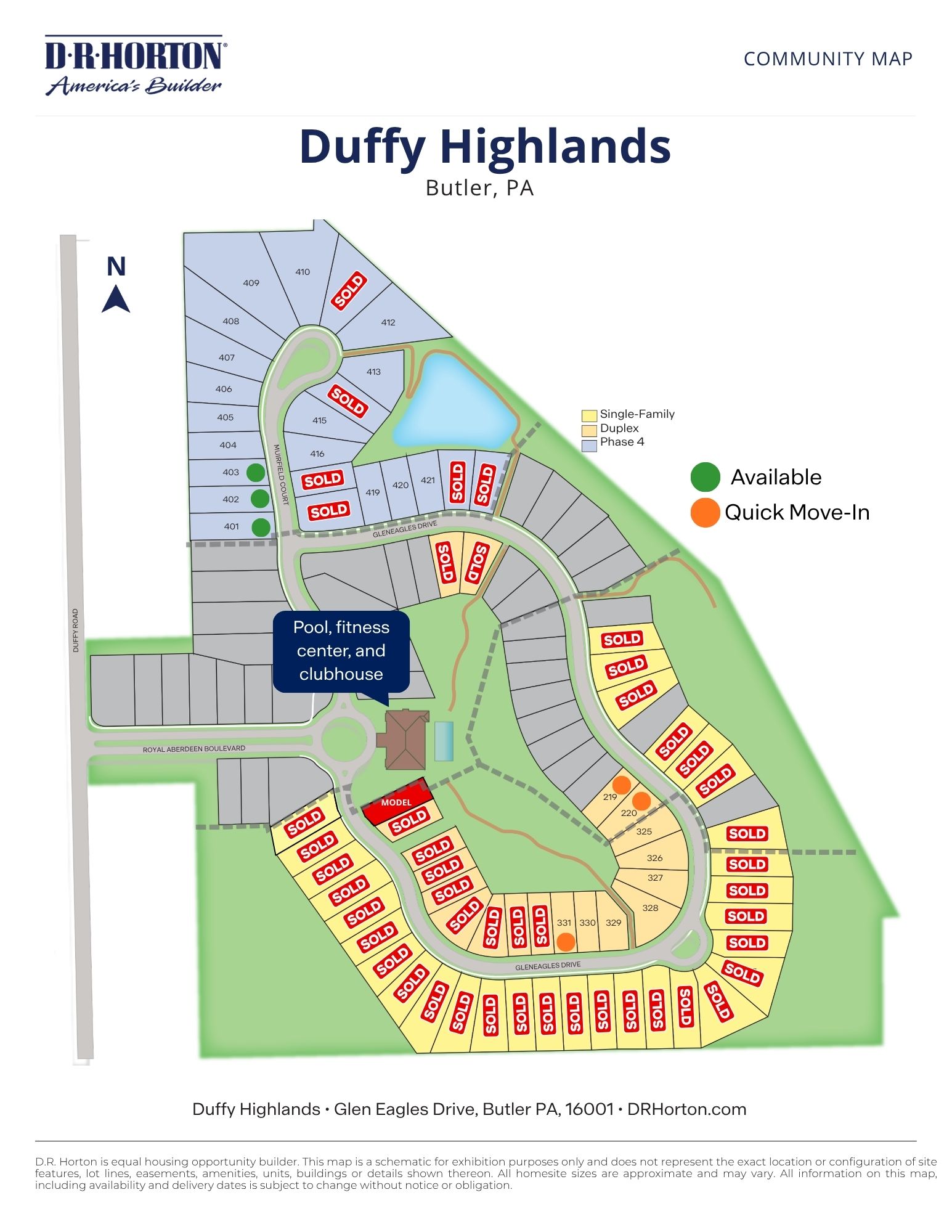 Static Lot Map