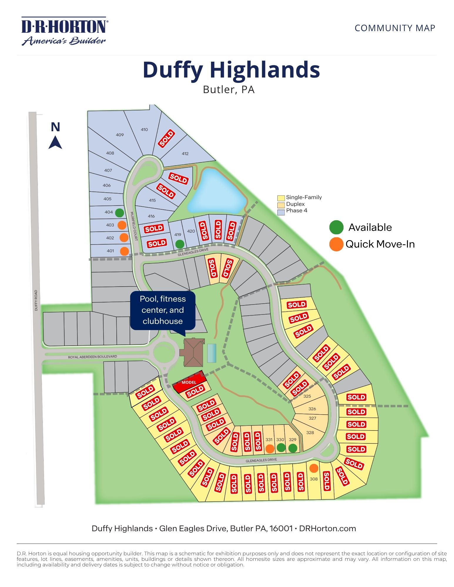 Static Lot Map