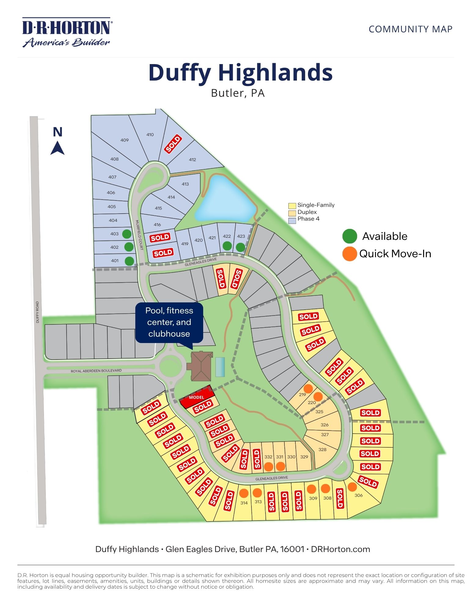 Static Lot Map