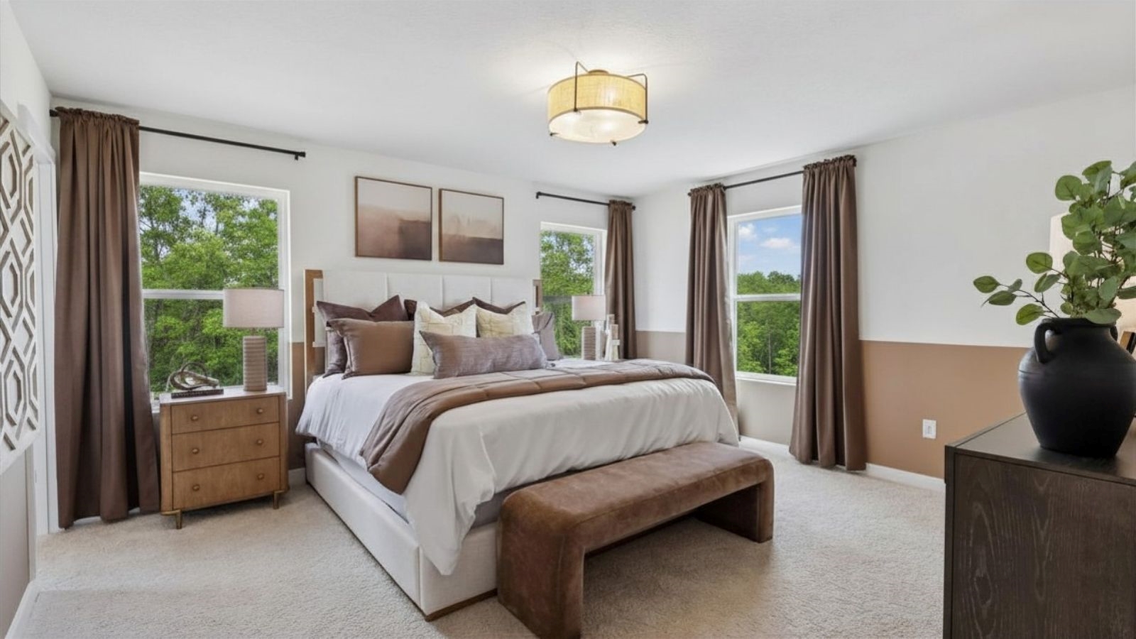 Primary bedroom suite