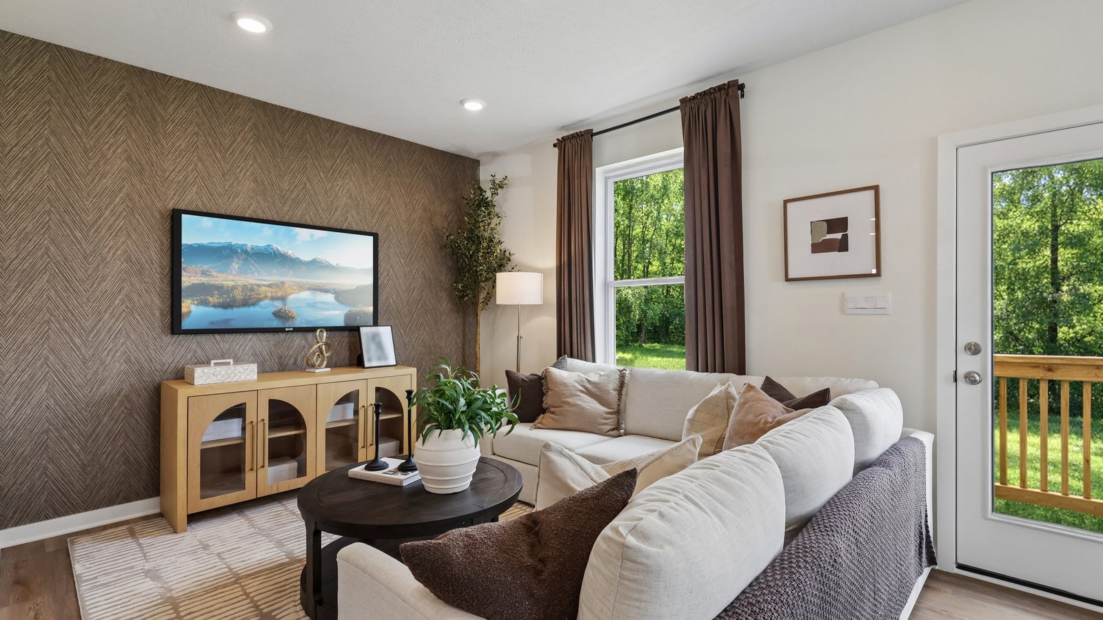 Living room with window