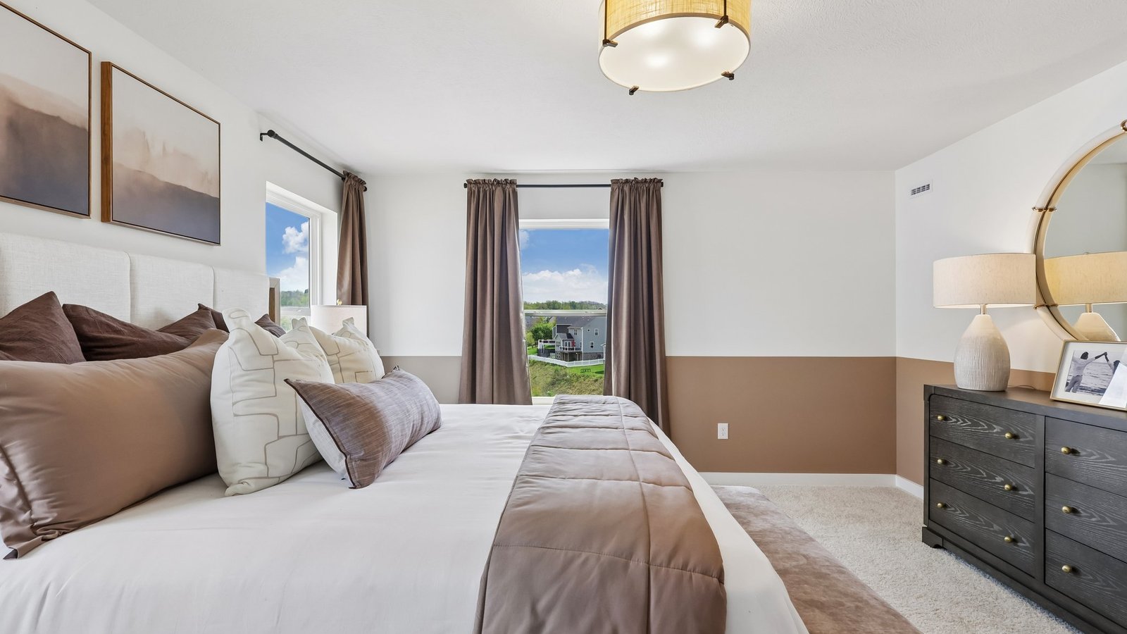 Primary bedroom suite