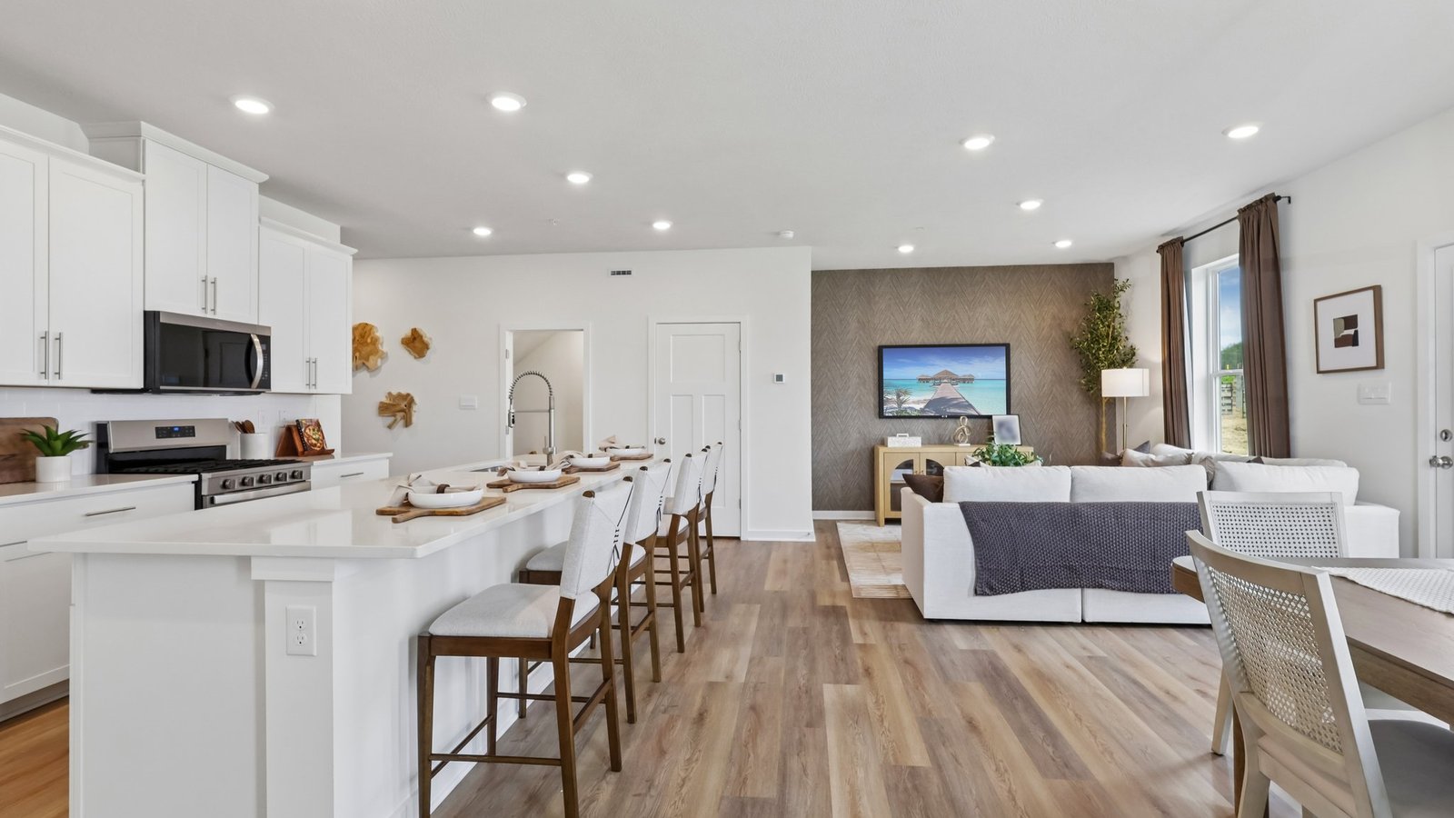 Open concept living