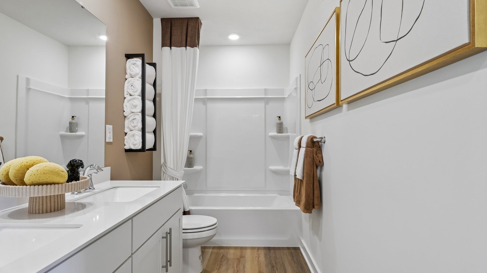 Secondary bathroom