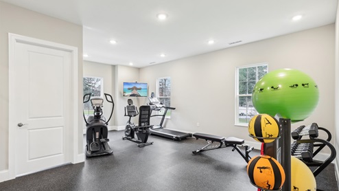 club house fitness center