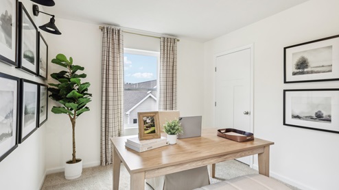secodnary room used as office space