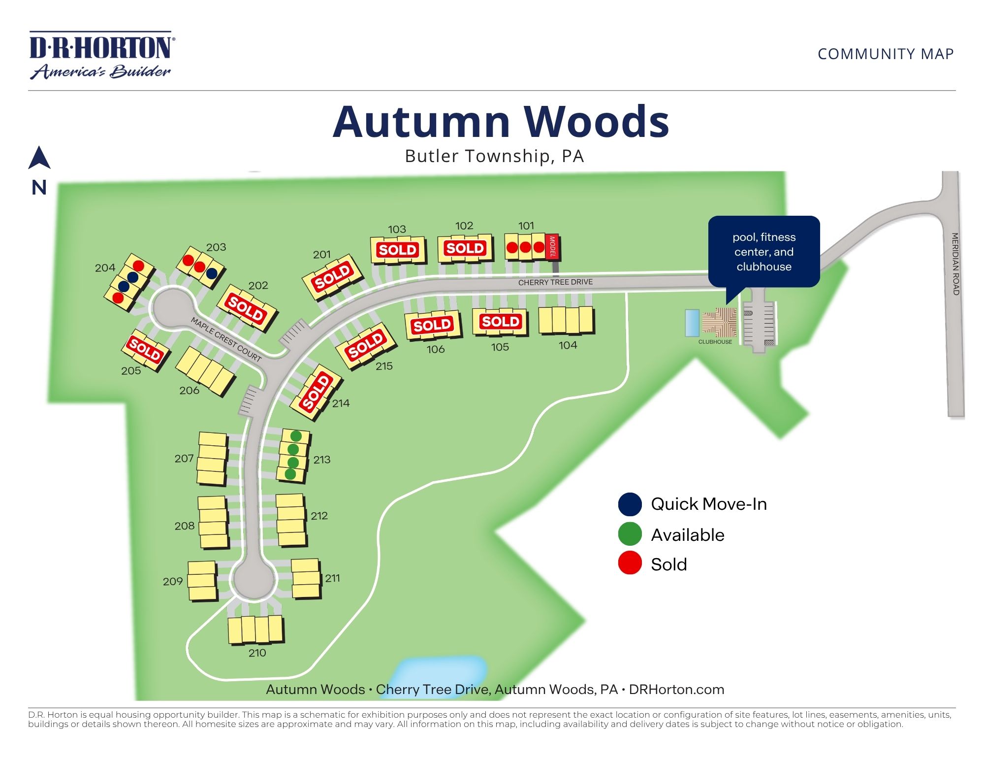 Static Lot Map