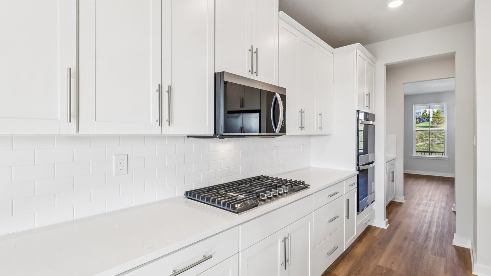 kitchen with stainless steel appliances