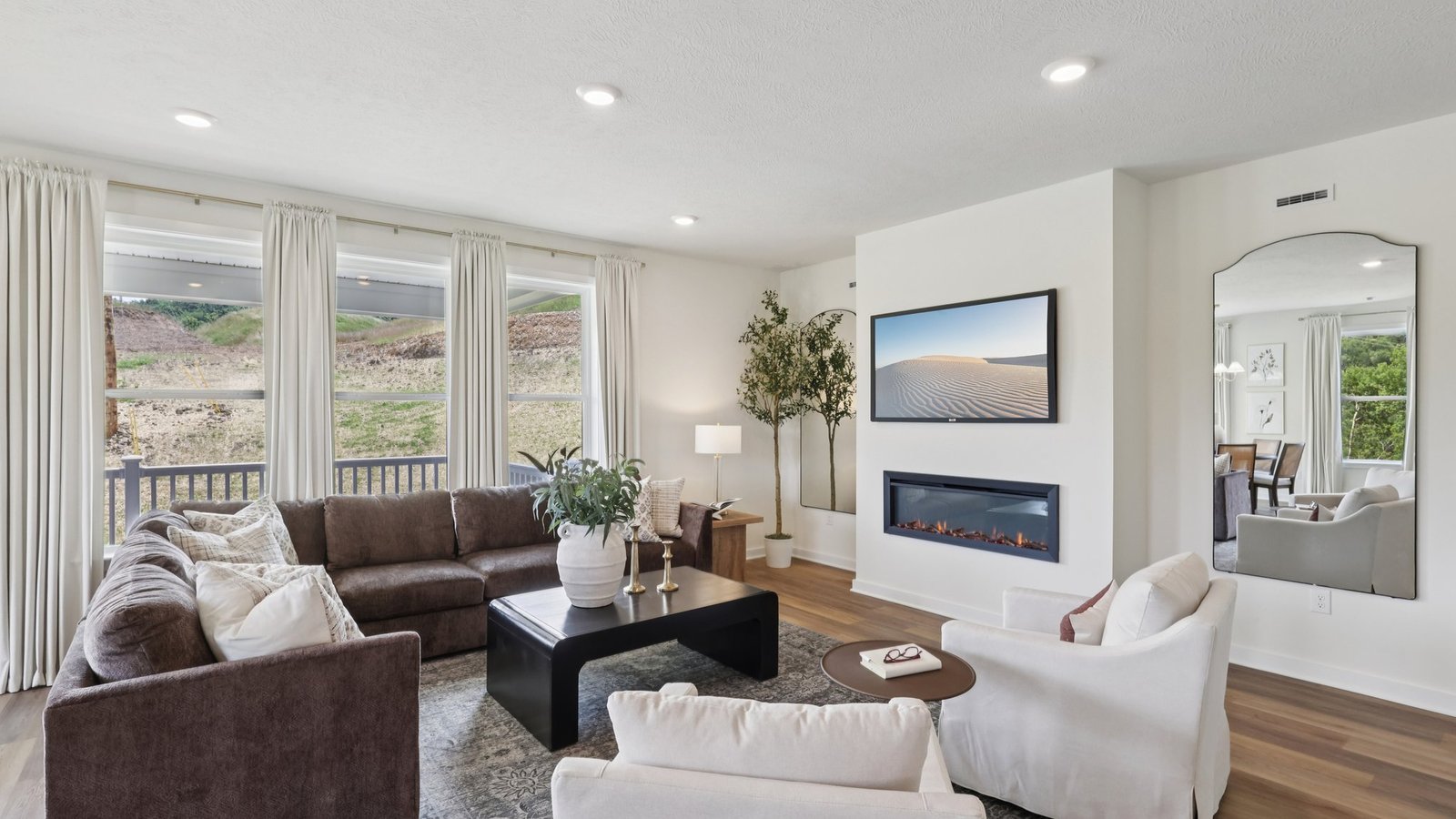 Living room space