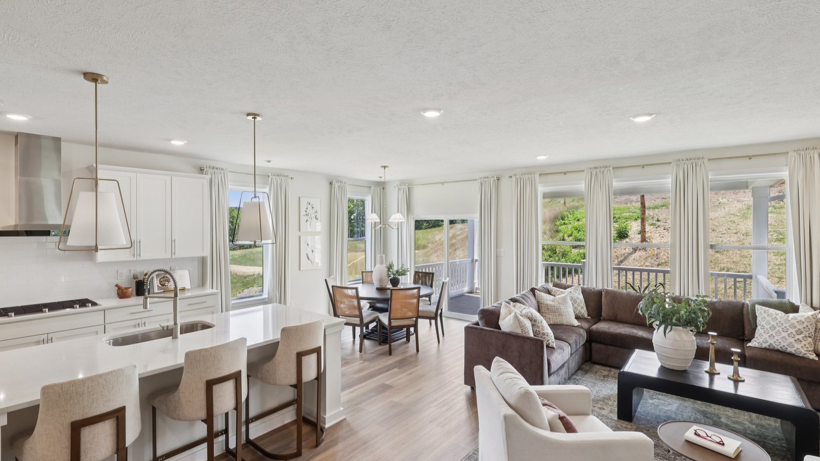 Open concept main level