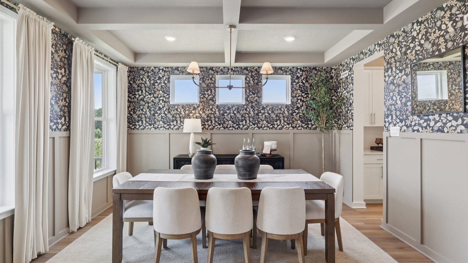 Formal dining area