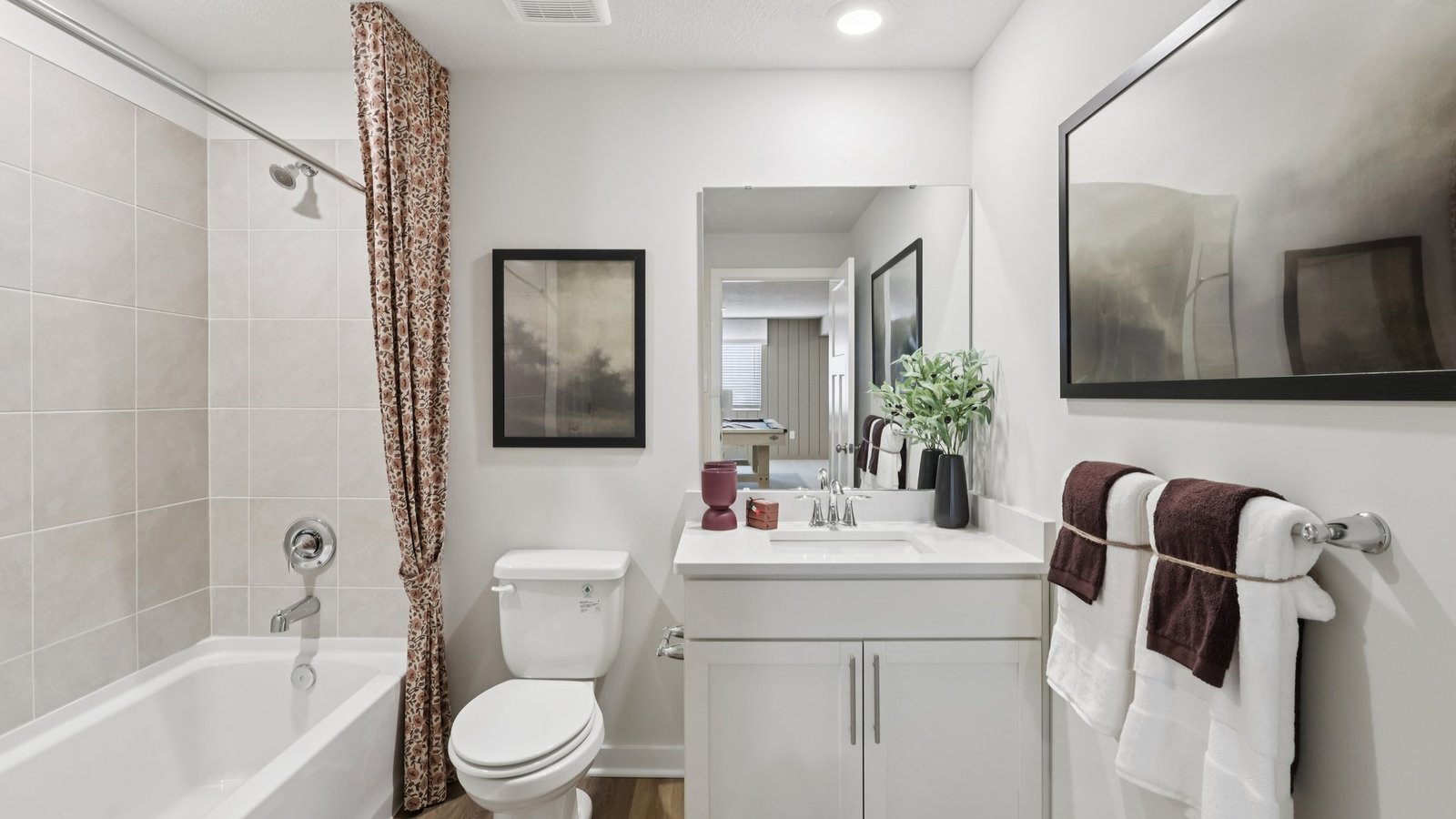 Basement bathroom