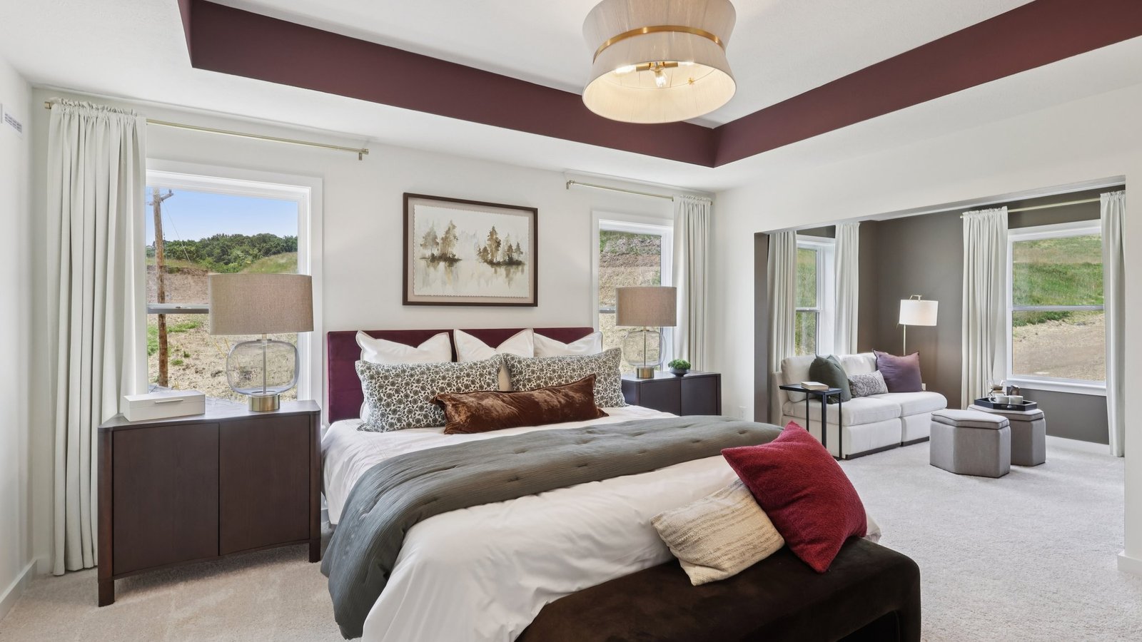 Primary bedroom suite