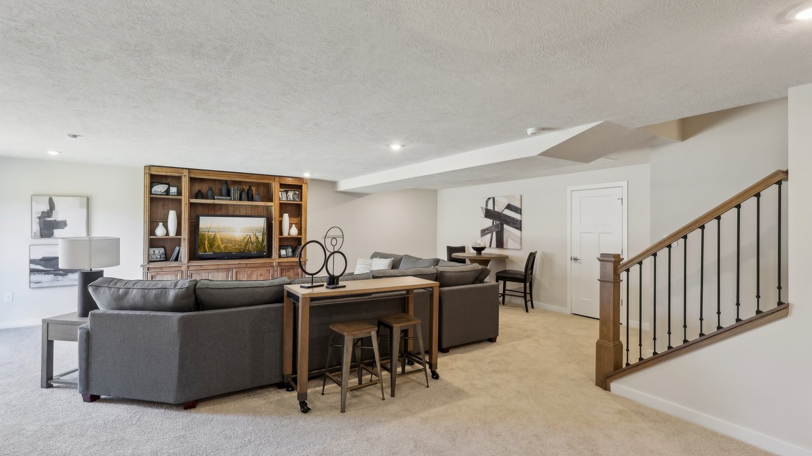 Finished basement