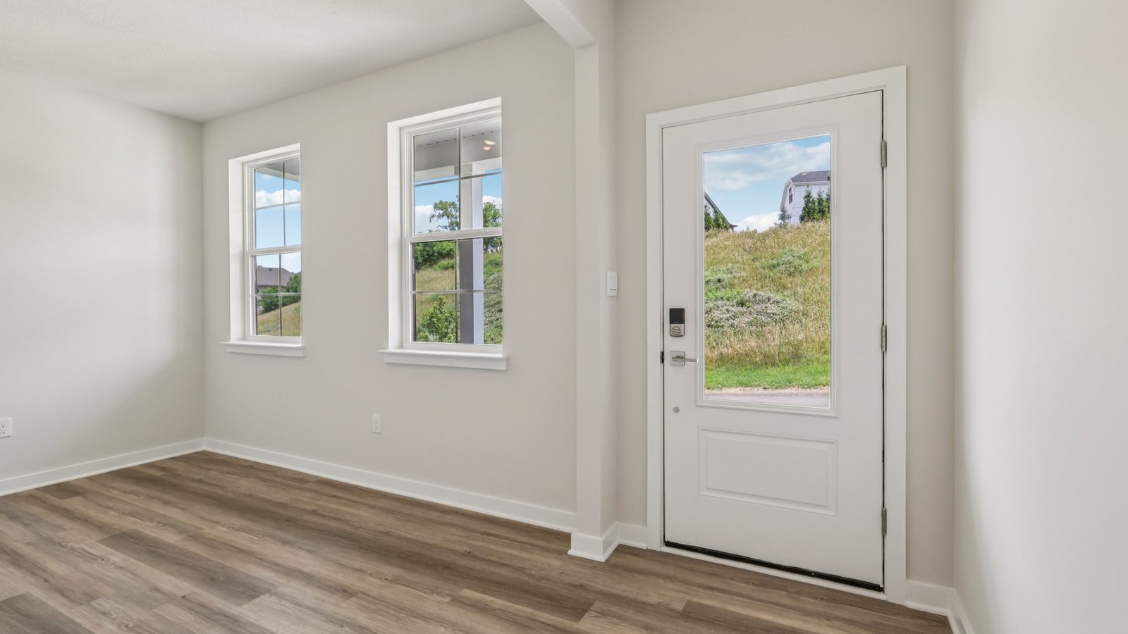 Entry way with flex room