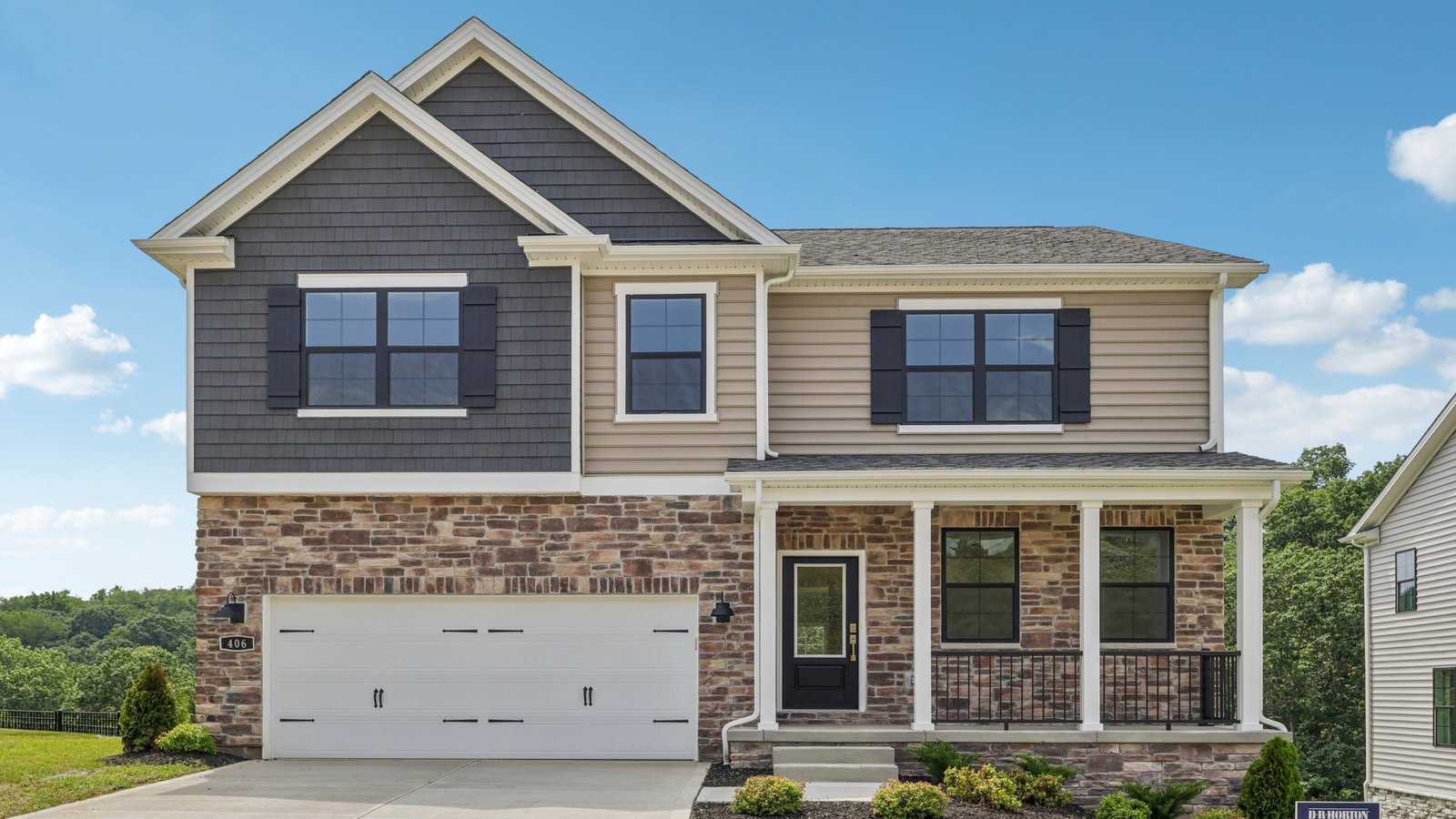 Exterior of Hanover floorplan