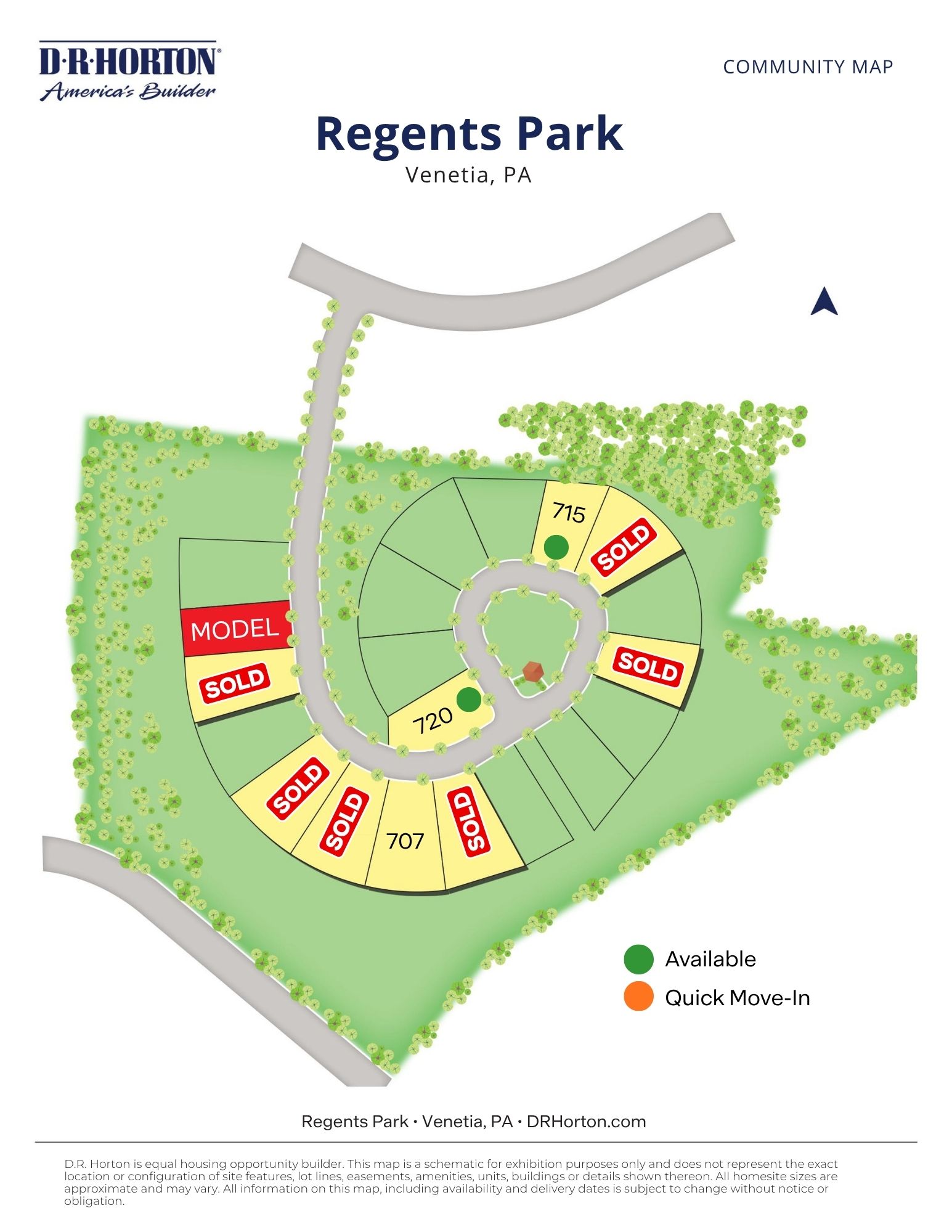 Static Lot Map