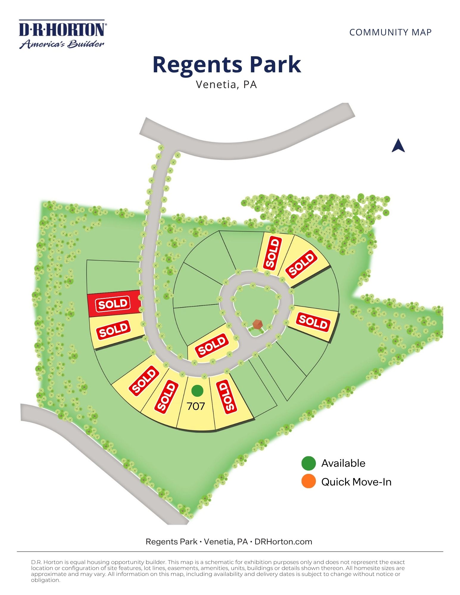 Static Lot Map