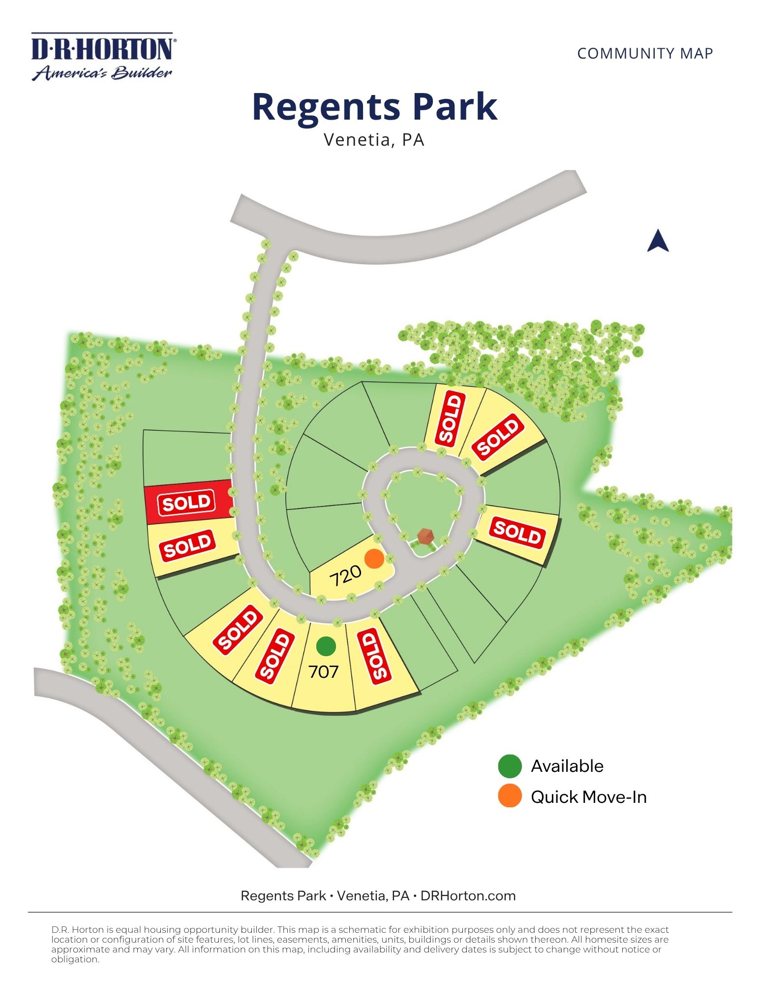 Static Lot Map