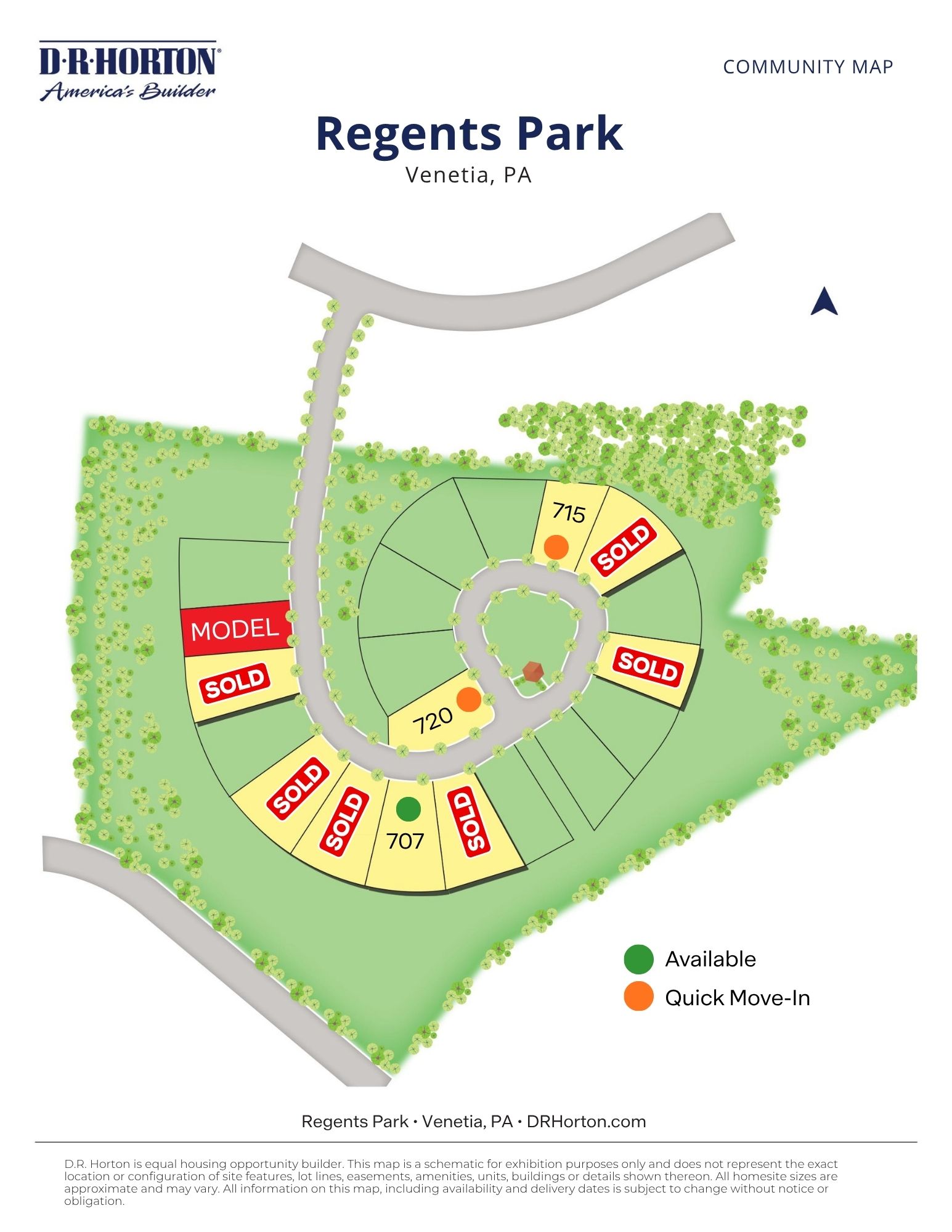 Static Lot Map