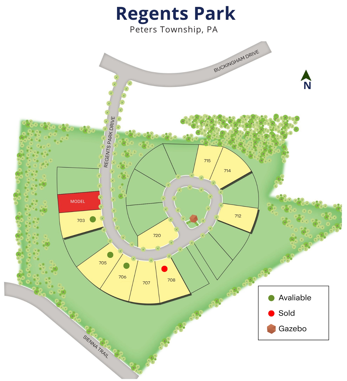 Static Lot Map