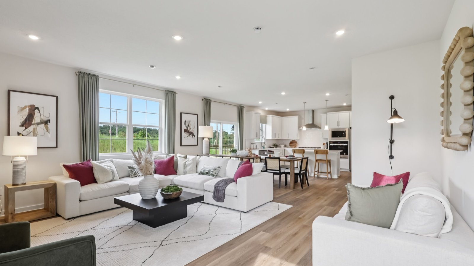 Living room on main level