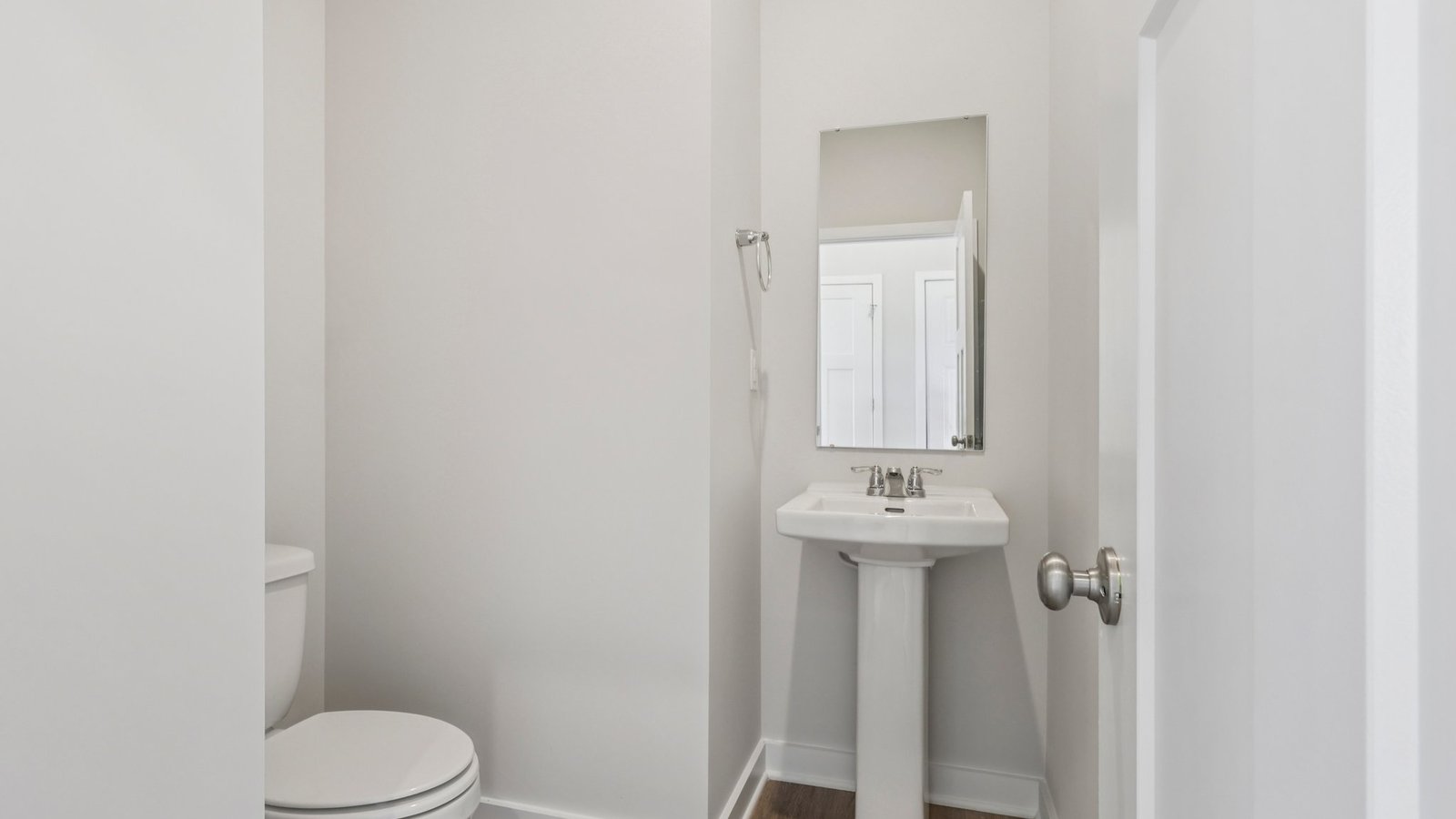 main level half bath